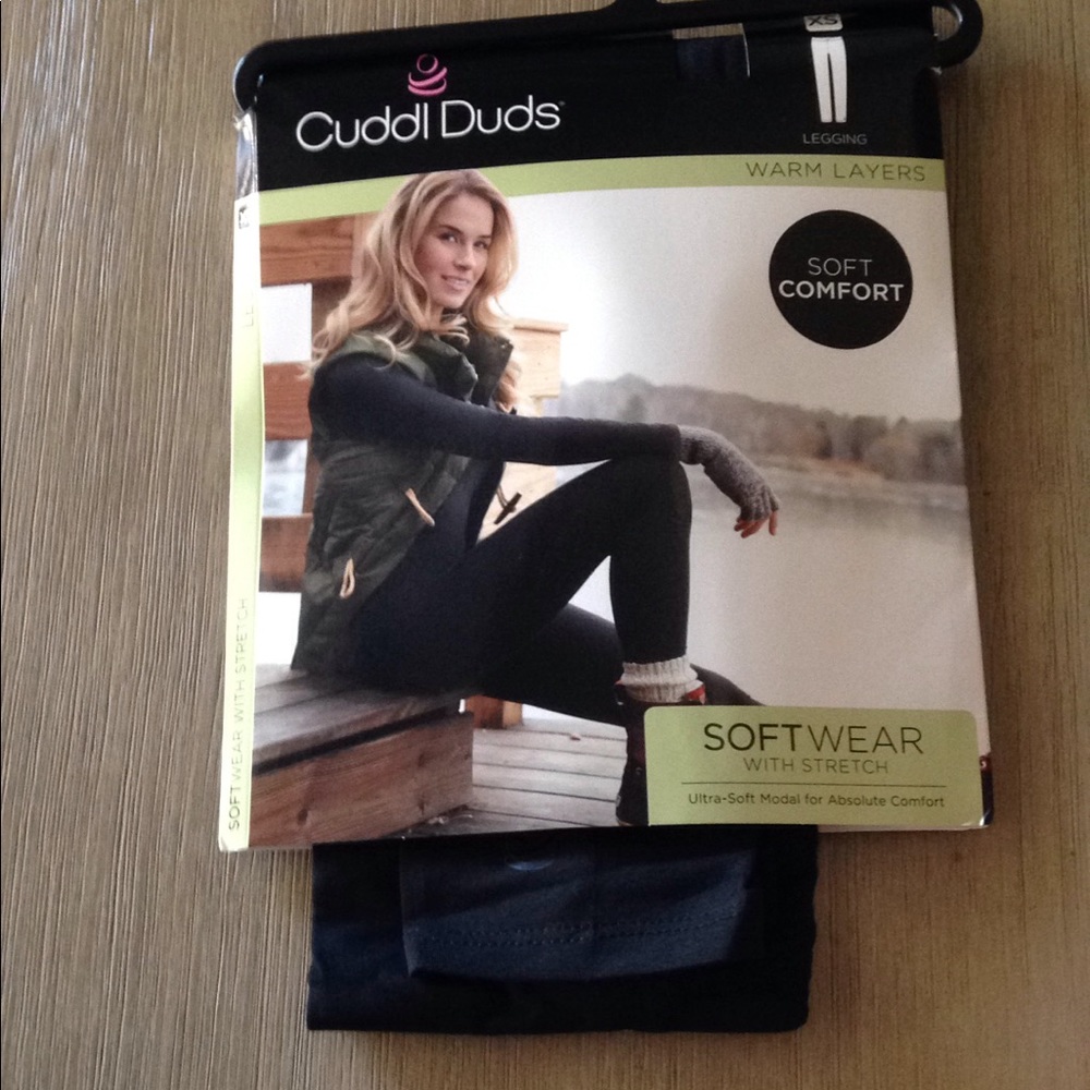 Cuddl Duds Womens Leggings-NWT